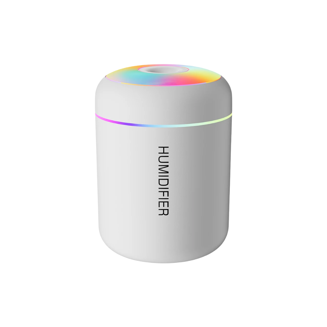 מפיץ ריח ואדים לרכב ולבית עם תאורת אווירה