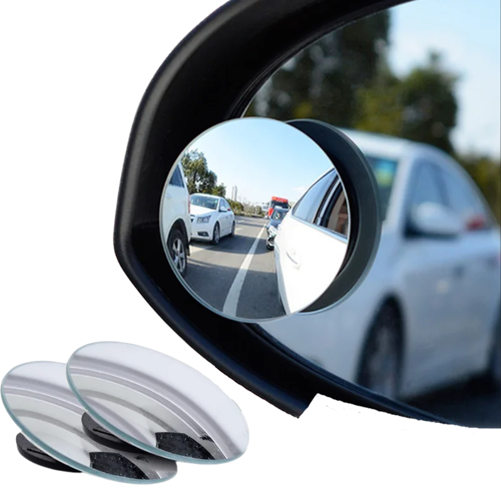 זוג מראות עזר לשדה ראייה קעורות 360°