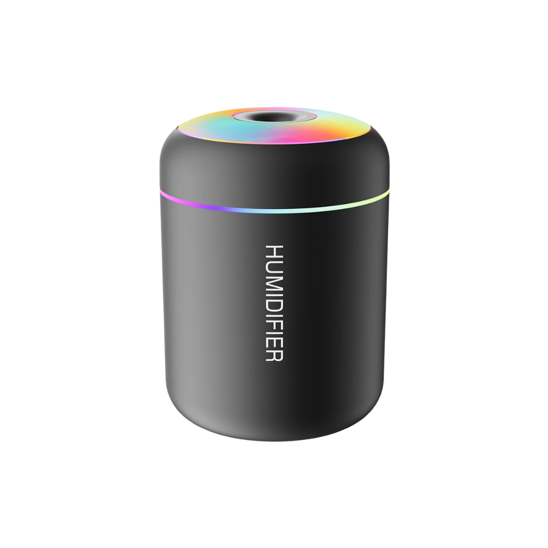 מפיץ ריח ואדים לרכב ולבית עם תאורת אווירה